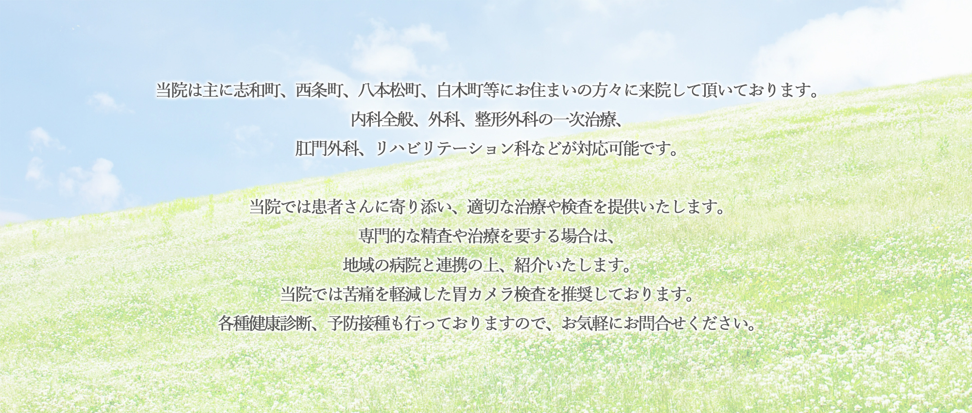 東広島市志和町志和東、志和東停留所、内科、外科、整形外科